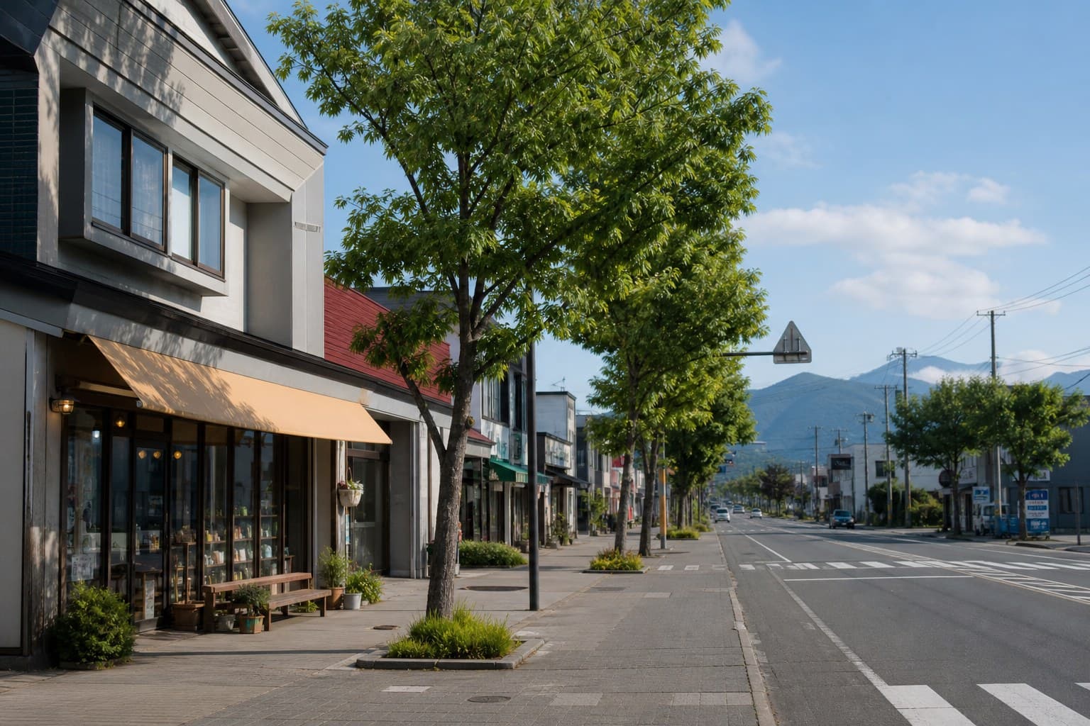 千歳の街の風景。チトセガイドは今いる千歳の情報だけがまとまる地域情報サービスです。