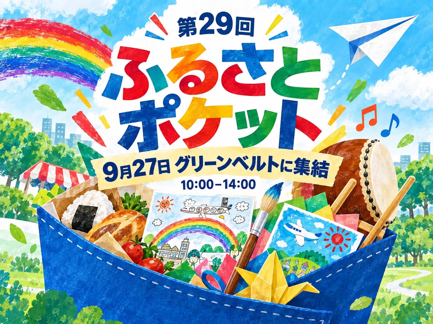 千歳市ふるさとポケット開催のキービジュアル